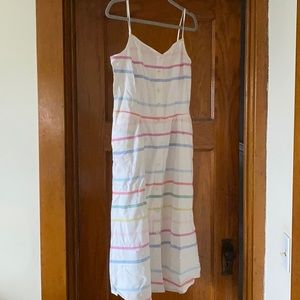 NWT  Joules Abby Button Through Strappy Dress